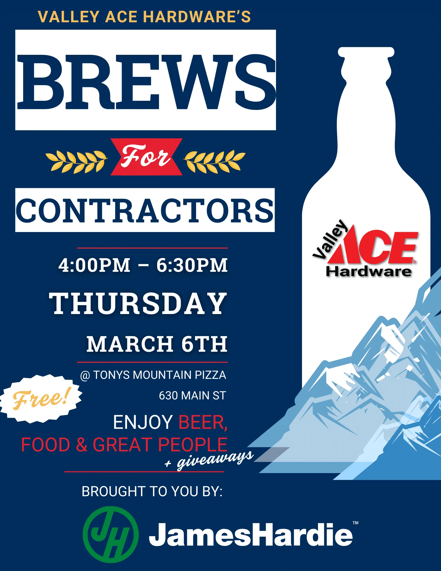 Brews for Contractors