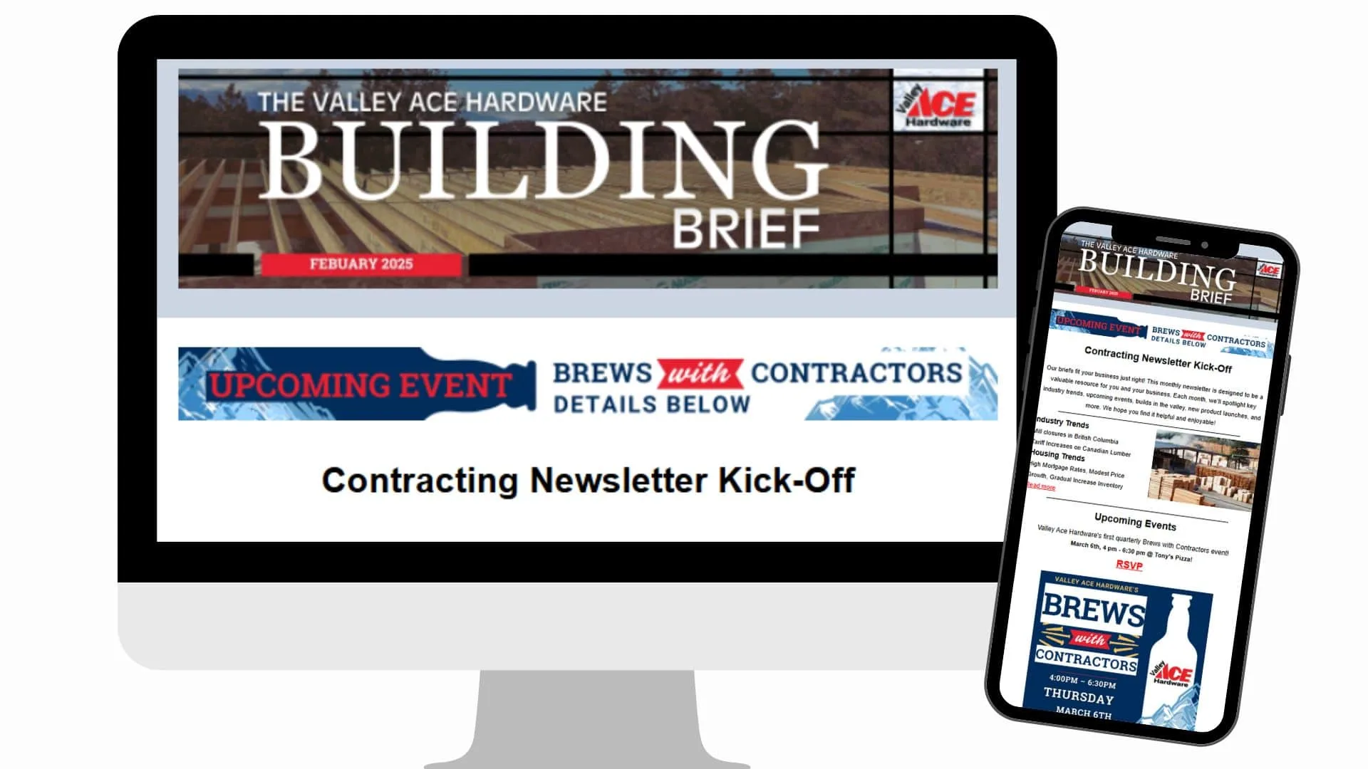 Valley Ace Hardware Contracting Newsletter
